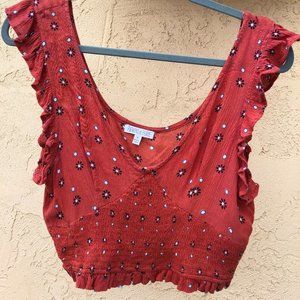 Patrons of Peace Floral Top